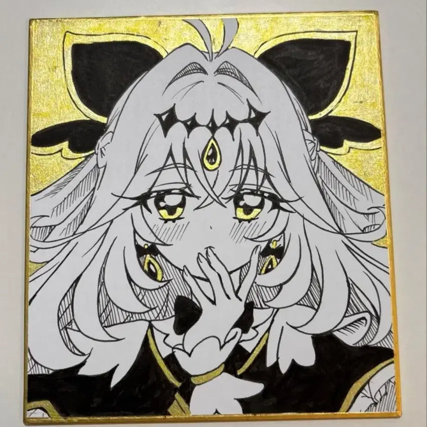 [BUNJANG] Pretty Cure Arcana Hand-Drawn Art Card Set / 프리큐어 아르카나 손그림 색지 2종