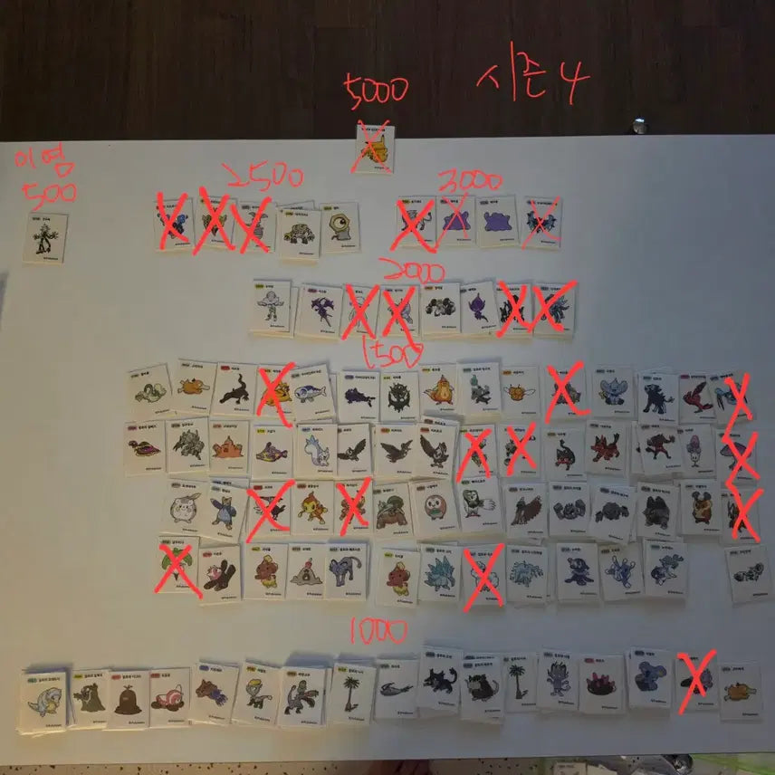 [BUNJANG] Pokemon Bread Stickers / 포켓몬 띠부씰 판매, 교환합니다.