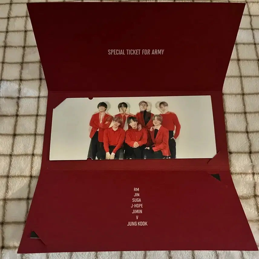 [BUNJANG] BTS MAP OF THE SOUL ON:E Lenticular Ticket / 방탄소년단 맵 오브 더 소울 ON:E 렌티큘러 티켓