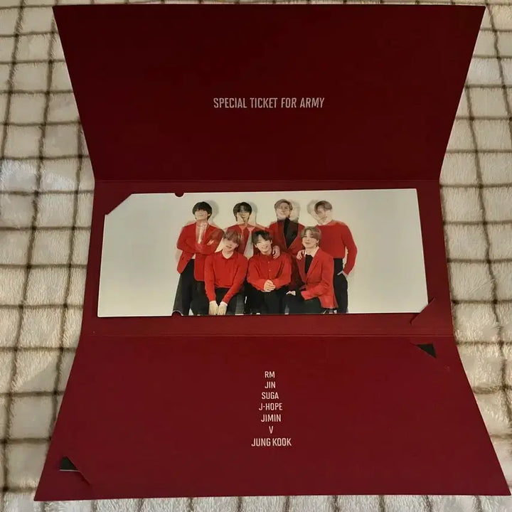[BUNJANG] BTS MAP OF THE SOUL ON:E Lenticular Ticket / 방탄소년단 맵 오브 더 소울 ON:E 렌티큘러 티켓