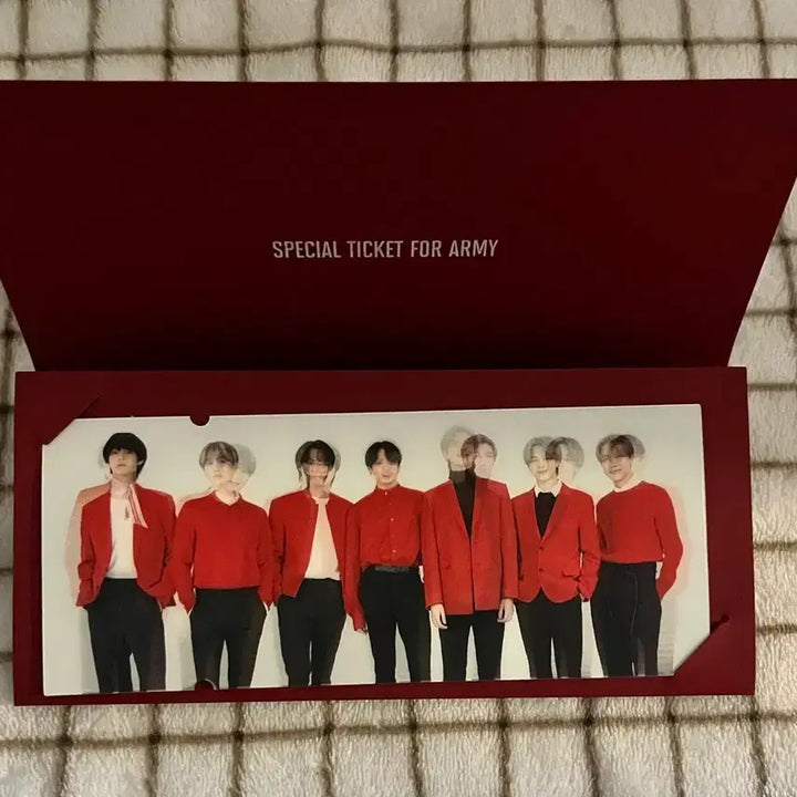 [BUNJANG] BTS MAP OF THE SOUL ON:E Lenticular Ticket / 방탄소년단 맵 오브 더 소울 ON:E 렌티큘러 티켓