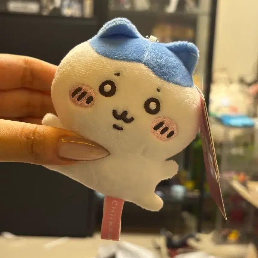 [BUNJANG] Hachware Kongnuni Keyring Plush / 하치와레 콩눈이 키링 인형