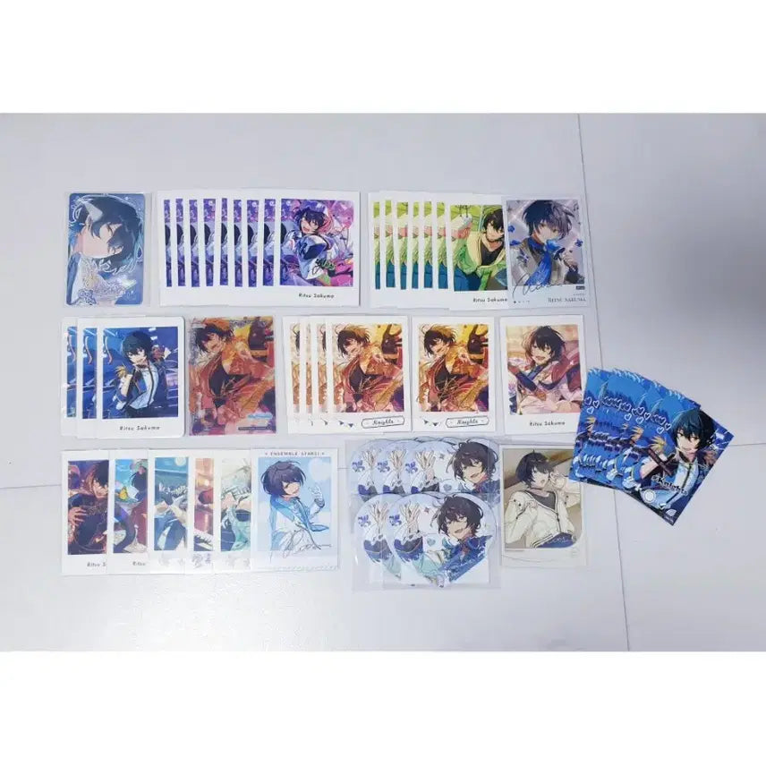 [BUNJANG] Ensemble Stars! Ritsuvalentin Card Polaroid Bundle Set / 앙스타 리츠 캔뱃지 굿즈 파샷츠 일괄 발렌타인 카드 폴라 팝업 특전