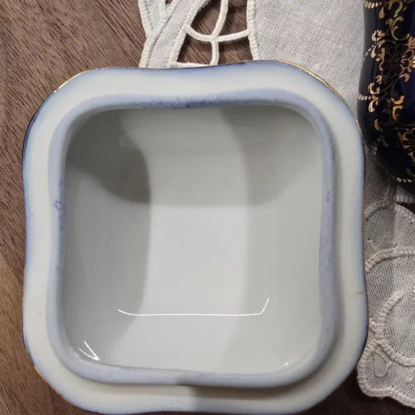 [BUNJANG] Vintage Limoges Trinket Box Rose Design / 빈티지 리모지 트링켓