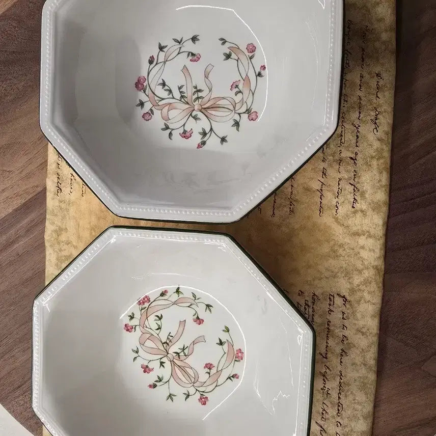 [BUNJANG] Vintage Johnson Brothers Eternal Cereal Bowl Set / 빈티지 존슨브라더스 이터널 시리얼볼