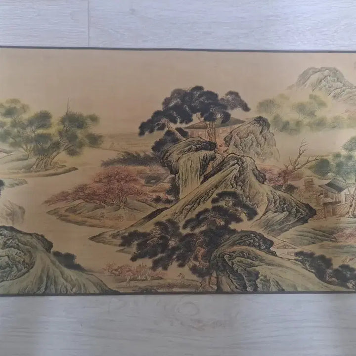 [BUNJANG] Chinese Landscape Painting Scroll / 중국 산수화 두루마리작품(위)