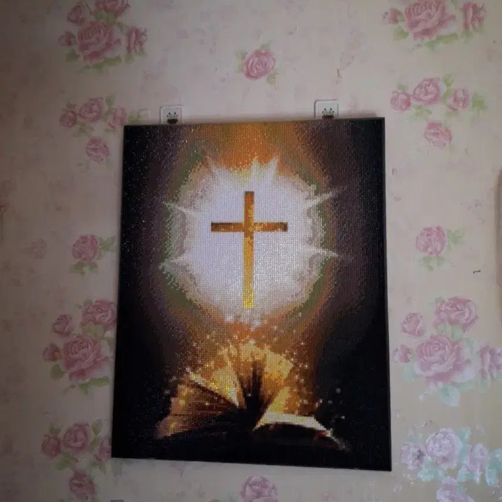 [BUNJANG] Bible Cross Diamond Painting / 성경 십자가 다이아몬드 페인팅