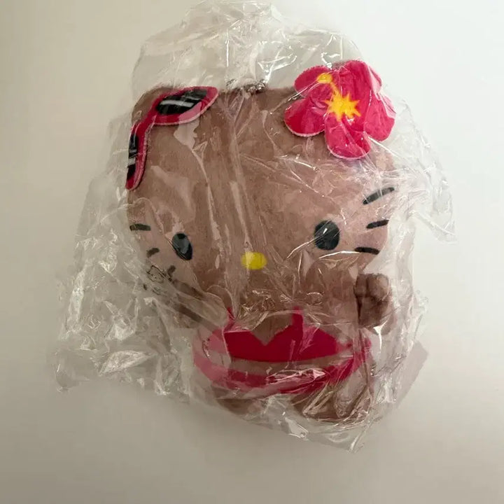 [BUNJANG] Sanrio Tanning Hello Kitty Mascot Plush / 산리오 태닝키티 마스코트 인형