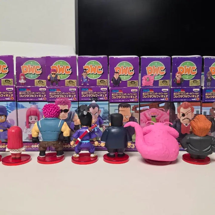 [BUNJANG] Dragon Ball World Collectable Figure Vol. 5 Complete Set (8 figures) / 드래곤볼 월콜 5탄 8종 일괄 판매합니다.