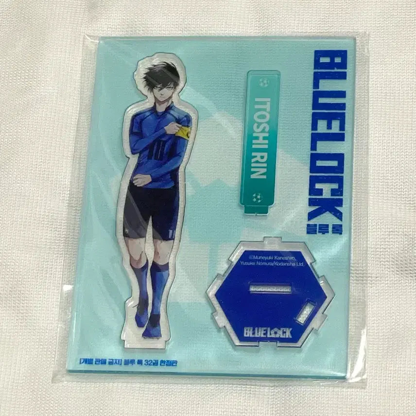 [BUNJANG] Blue Lock Volume 32 Special Edition Acrylic Stand (Sealed) / 블루록 린 32권 특전 아크릴 미개봉