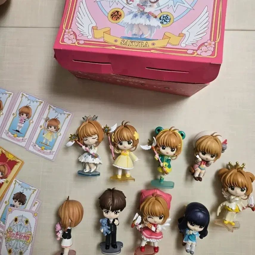 [BUNJANG] Pop Mart Cardcaptor Sakura Figure Full Set (9 Types) / 팝마트 카드캡터체리 피규어 9종 풀세트