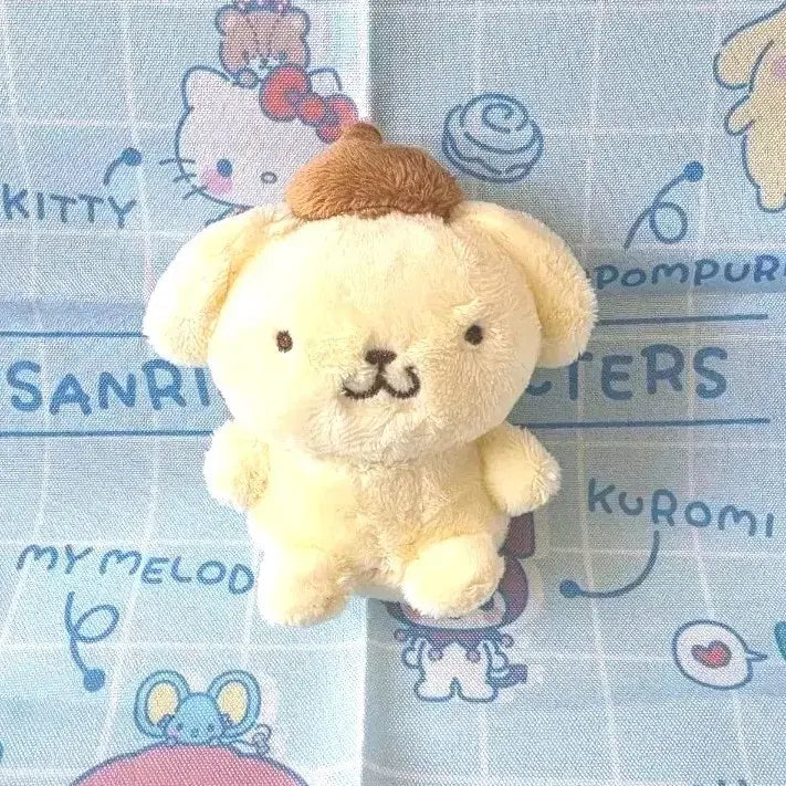 [BUNJANG] Sanrio Pompompurin Plush Keychain / [새 상품] 산리오 폼폼푸린 인형 키링