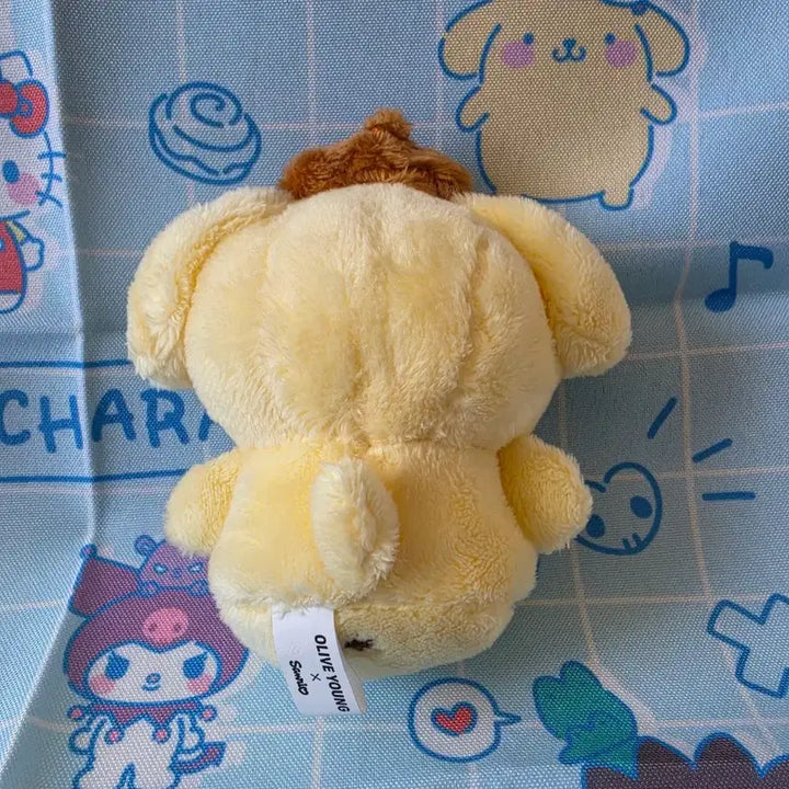 [BUNJANG] Sanrio Pompompurin Plush Keychain / [새 상품] 산리오 폼폼푸린 인형 키링
