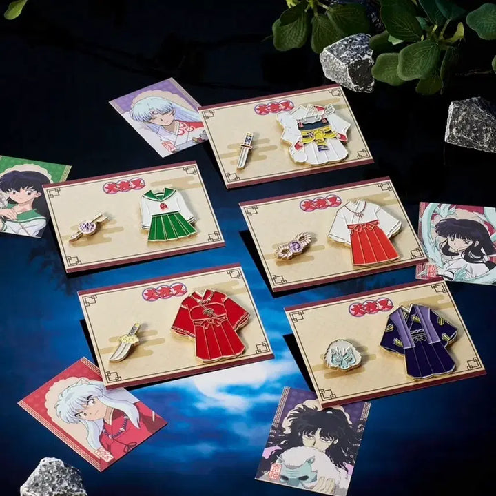 [BUNJANG] Inuyasha Costume Badge (Random) / 이누야샤 코스튬 뱃지 (랜덤)