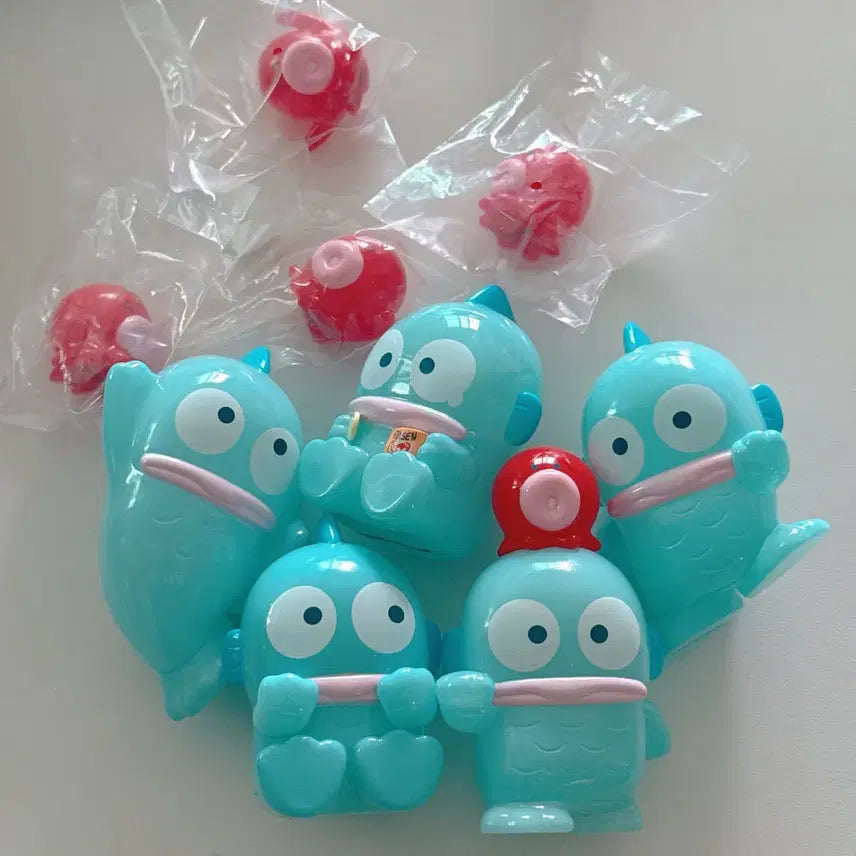 [BUNJANG] Hangyodon Miniso Glow-in-the-Dark Figure Set / 한교동 미니소 야광피규어 5종 일괄