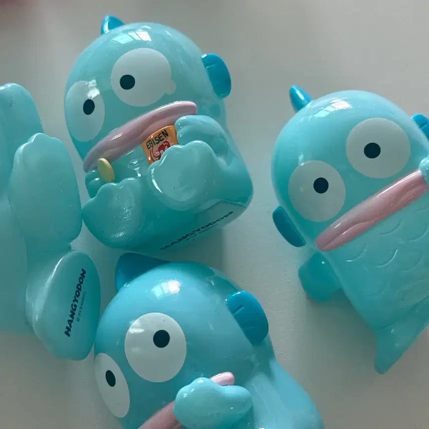 [BUNJANG] Hangyodon Miniso Glow-in-the-Dark Figure Set / 한교동 미니소 야광피규어 5종 일괄