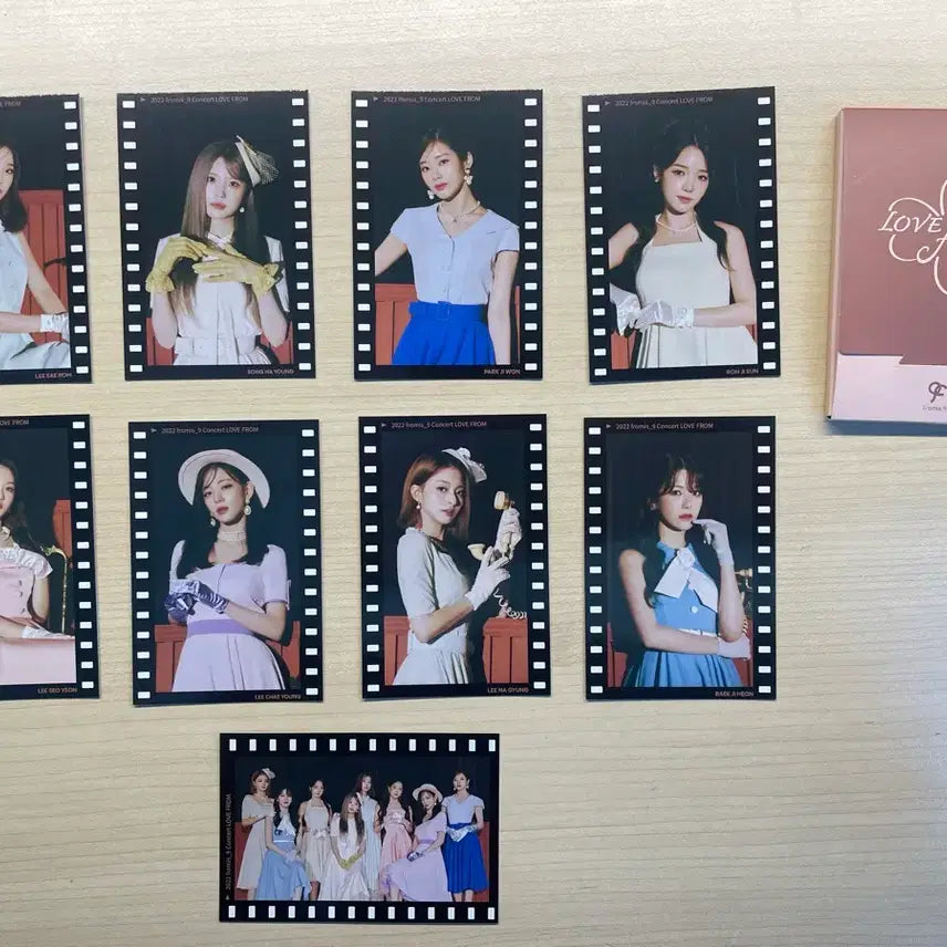 [BUNJANG] fromis_9 Love From Concert MD Photocard / [판매] 러브프롬 콘서트MD 포카