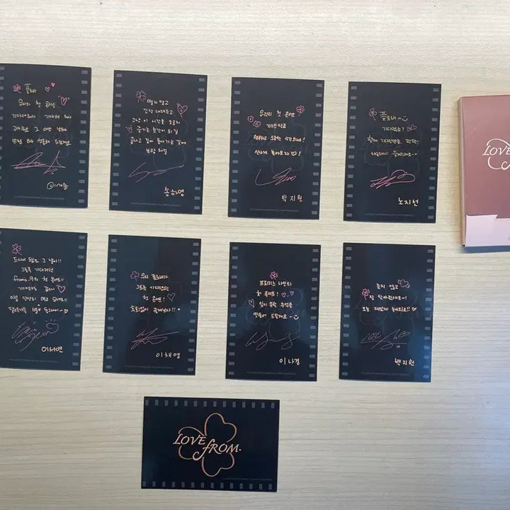 [BUNJANG] fromis_9 Love From Concert MD Photocard / [판매] 러브프롬 콘서트MD 포카