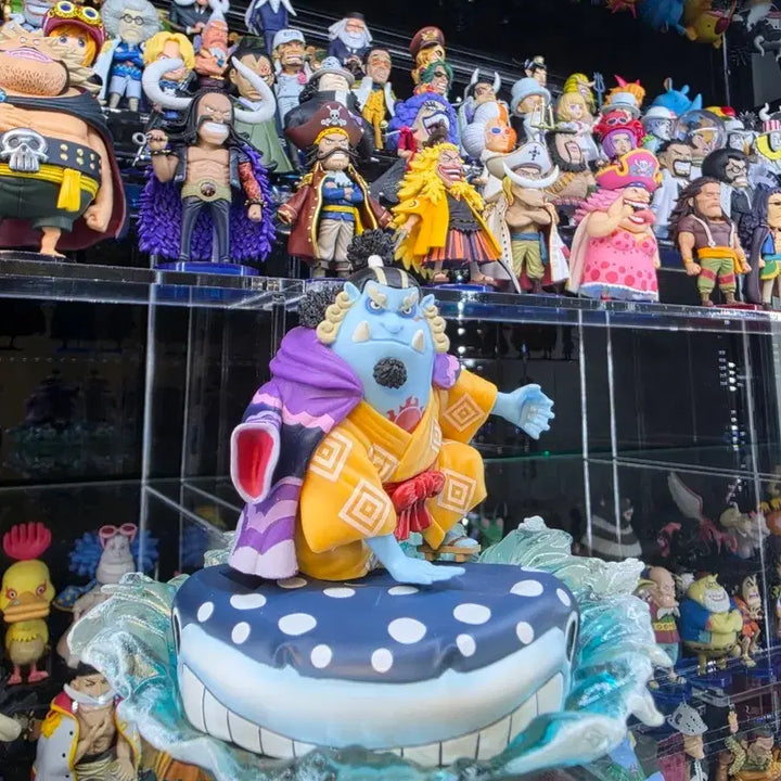 [BUNJANG] YZ World Collectable Figure Jinbe with Resin Base / YZ 월콜레진. 원피스 월콜 징베&amp;레진 베이스 판매합니다.