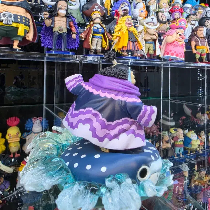 [BUNJANG] YZ World Collectable Figure Jinbe with Resin Base / YZ 월콜레진. 원피스 월콜 징베&amp;레진 베이스 판매합니다.