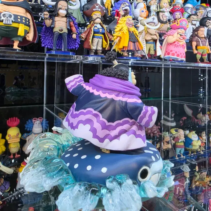 [BUNJANG] YZ World Collectable Figure Jinbe with Resin Base / YZ 월콜레진. 원피스 월콜 징베&amp;레진 베이스 판매합니다.
