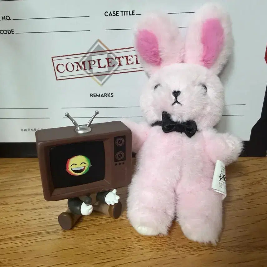 [BUNJANG] Line Friends Brown Sitting Figure Plush Set / 괴담출근 브라운 앉아피규어 인형