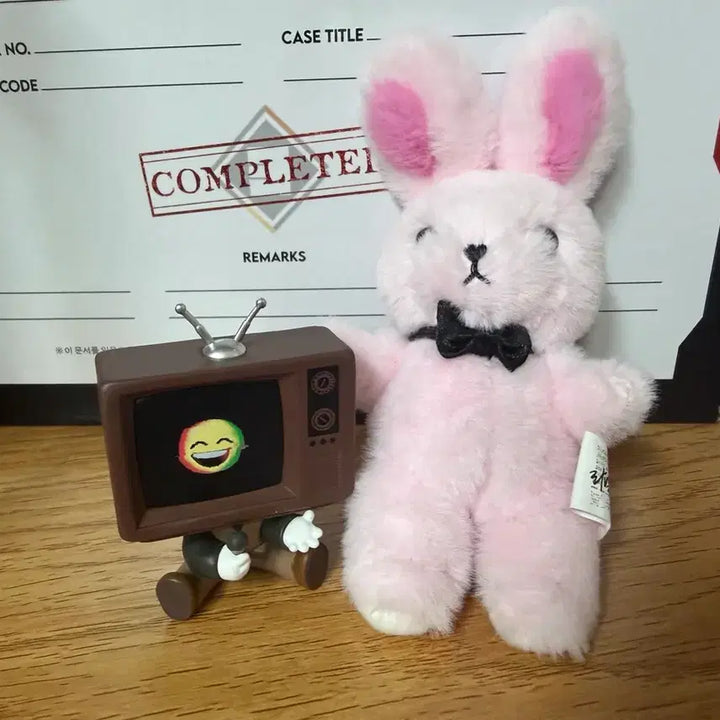 [BUNJANG] Line Friends Brown Sitting Figure Plush Set / 괴담출근 브라운 앉아피규어 인형