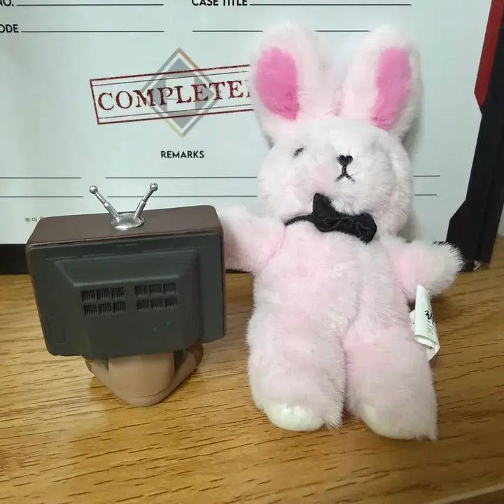 [BUNJANG] Line Friends Brown Sitting Figure Plush Set / 괴담출근 브라운 앉아피규어 인형