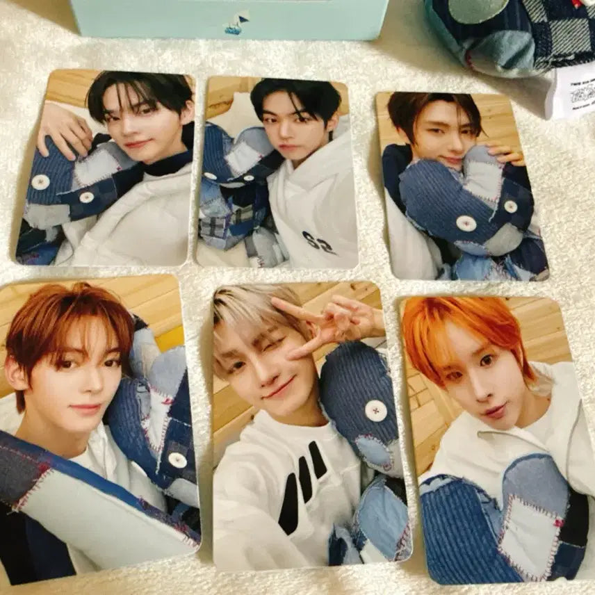 [BUNJANG] TWS Showcase Photocard and Keychain Full Set / 투어스 쇼케이스 역조공 포카+키링 풀세트