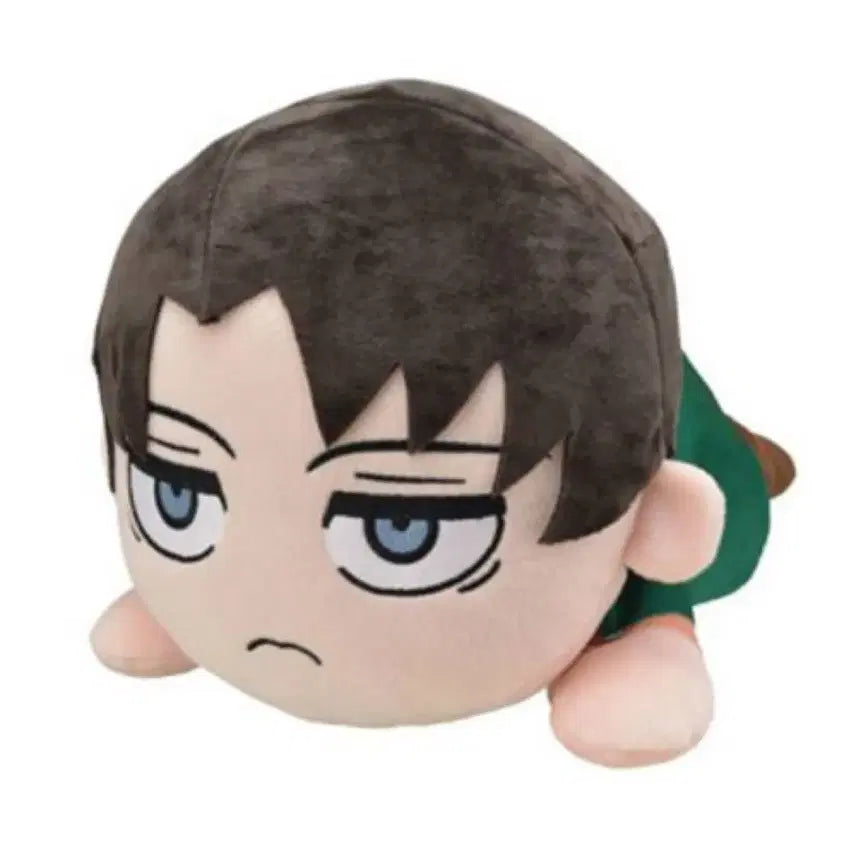 [BUNJANG] Attack on Titan Levi Ackerman Nesoberi Mega Size Plush (L) / 진격의거인 리바이 아커만 네소베리 메가사이즈 인형 (L)