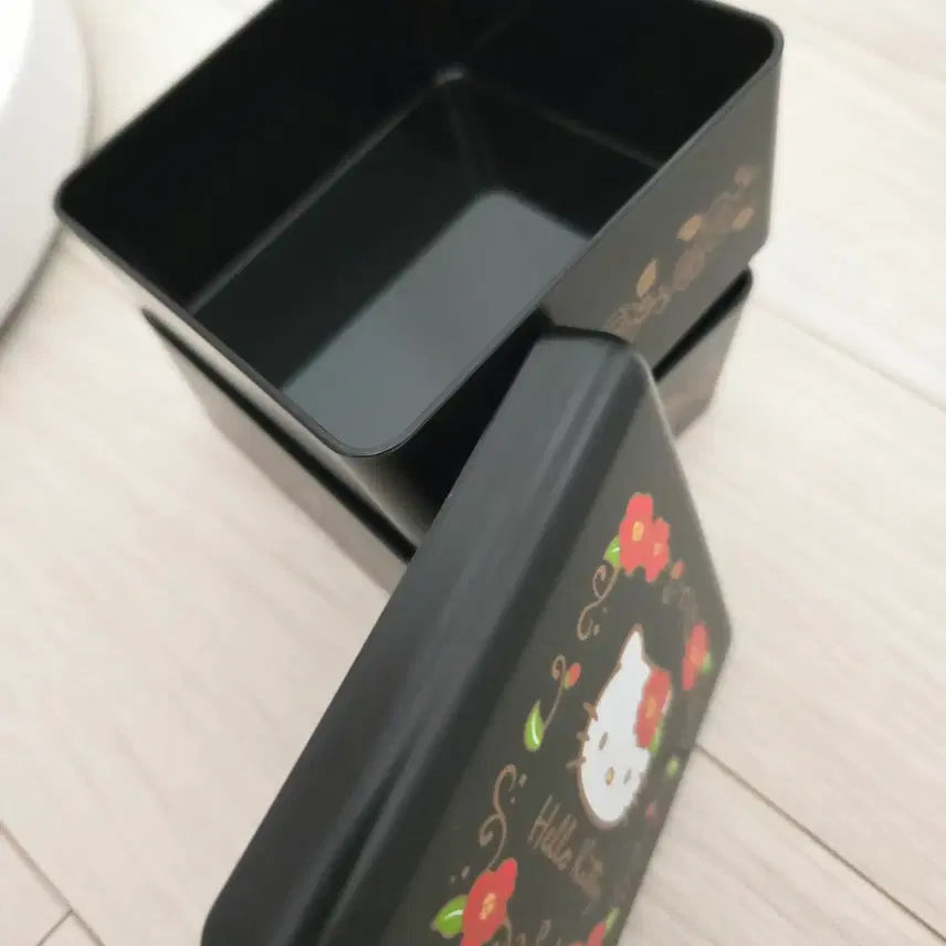 [BUNJANG] Vintage Hello Kitty Storage Box Lunch Box / 고전키티 보관함 도시락