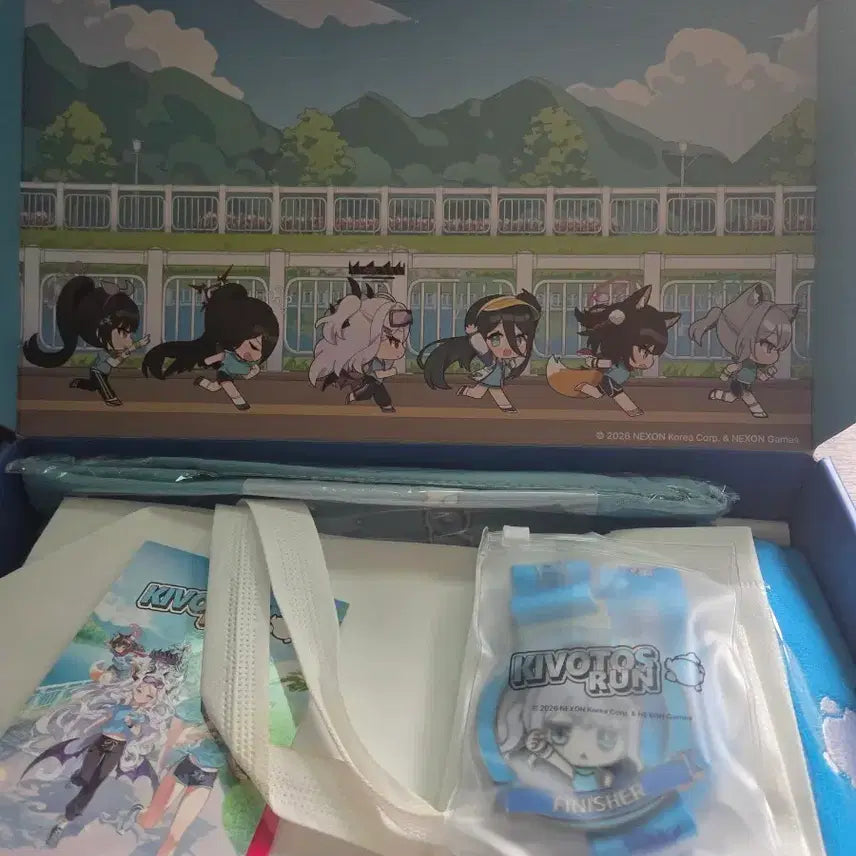 [BUNJANG] Blue Archive Kotobukiya Run Limited Edition Merchandise Set / 블루아카이브 키보토스 런  굿즈 세트