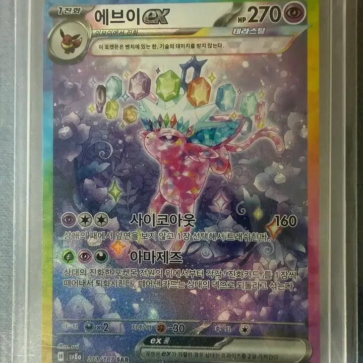 [BUNJANG] Eevee SAR Card / 에브이 sar