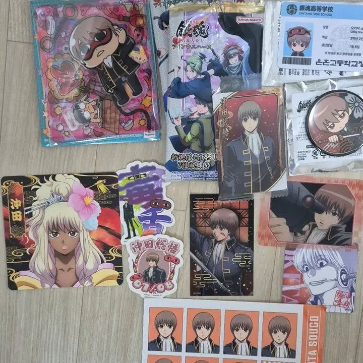 [BUNJANG] Gintama Okita Sougo Bundle Set Merchandise / [은혼] 오키타 소고 일괄 판매