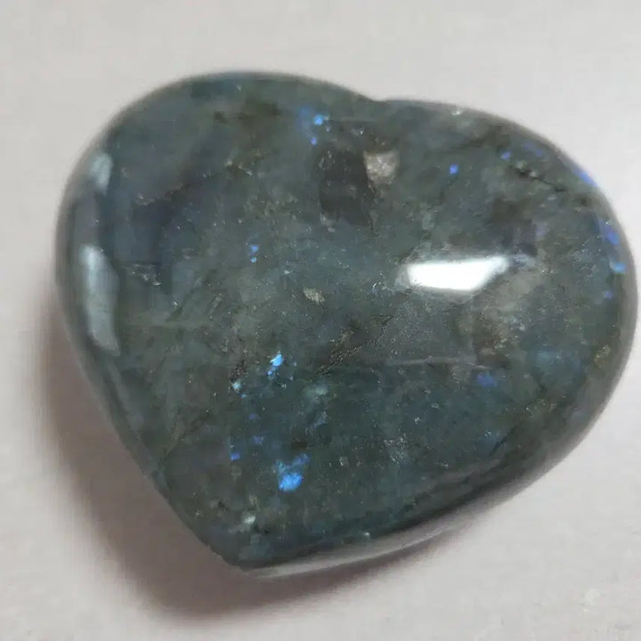 [BUNJANG] Heart Labradorite Raw Stone / 하트 래브라도라이트(라브라도라이트) 원석 5개