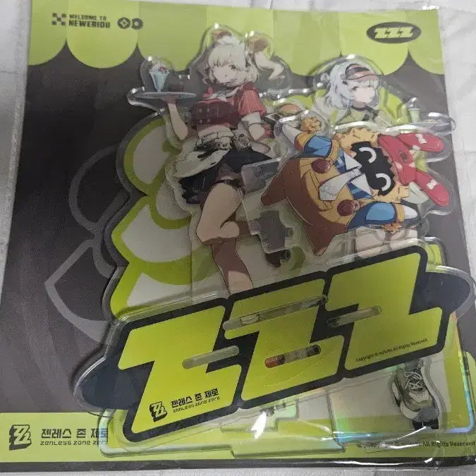 [BUNJANG] Zenless Zone Zero Nyannyan Great Operation Acrylic Standee / 젠레스 존 제로 냠냠대작전 아크릴
