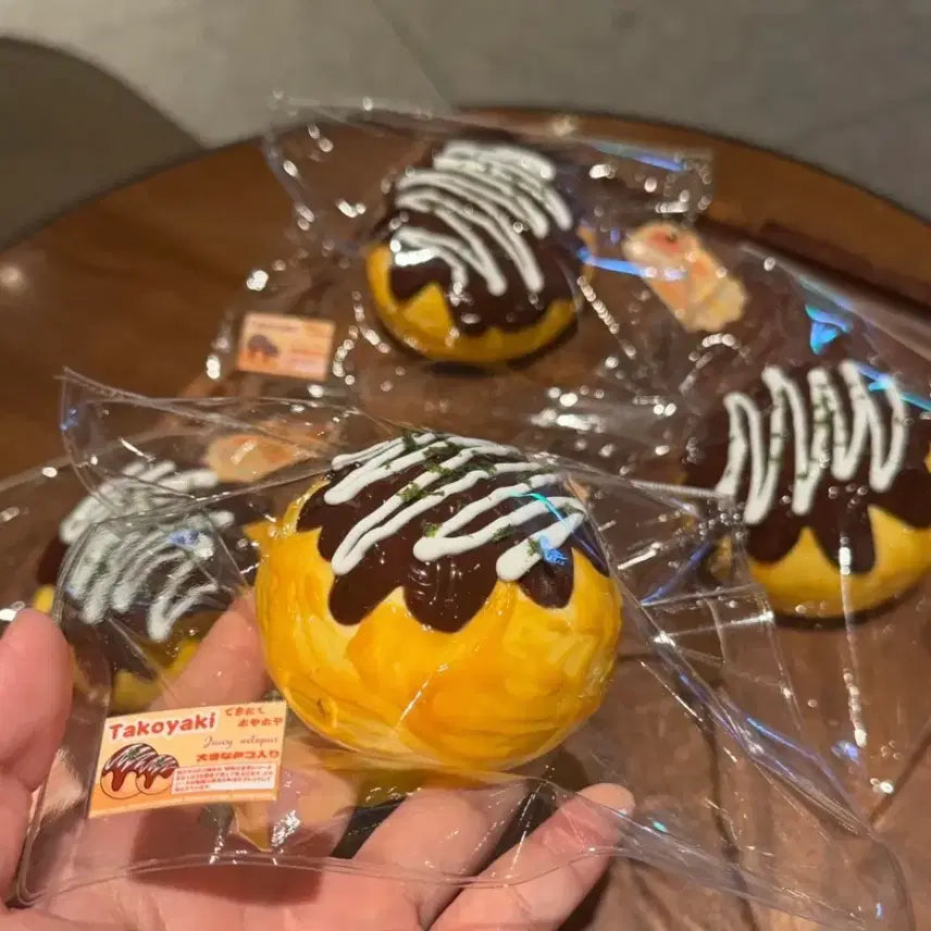 [BUNJANG] Giant Takoyaki Squishy New / 대왕 타코야키 말랑이 새상품
