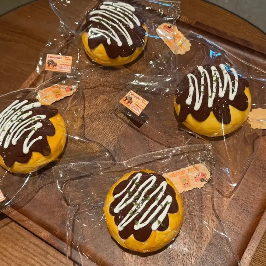 [BUNJANG] Giant Takoyaki Squishy New / 대왕 타코야키 말랑이 새상품
