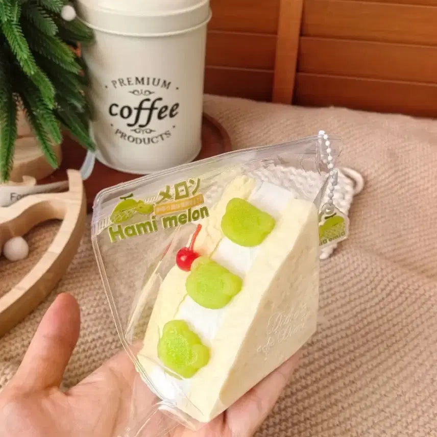 [BUNJANG] Dimodi Mellow Sandwich Squishy Toy / 디모디모 멜론 샌드위치 말랑이 새상품