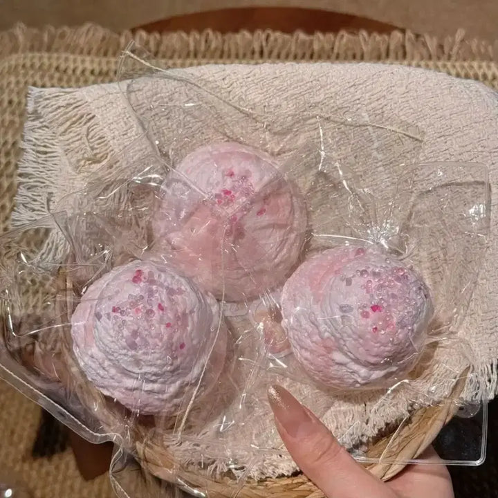 [BUNJANG] Pink Shooting Star Ice Cream Scoop Squishy New / 핑크 슈팅스타 아이스크림 스쿱 말랑이 새상품
