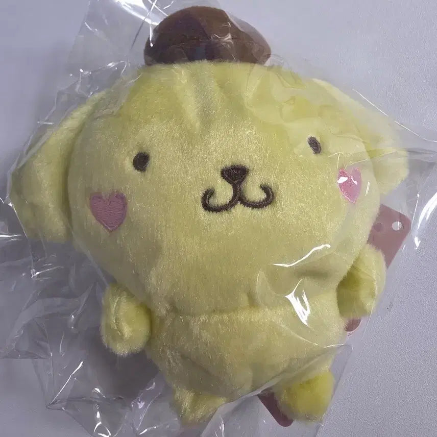 [BUNJANG] Pompompurin Ball Heart Prize Plush Doll / 레어템)폼폼푸린 볼 하트 프라이즈 인형