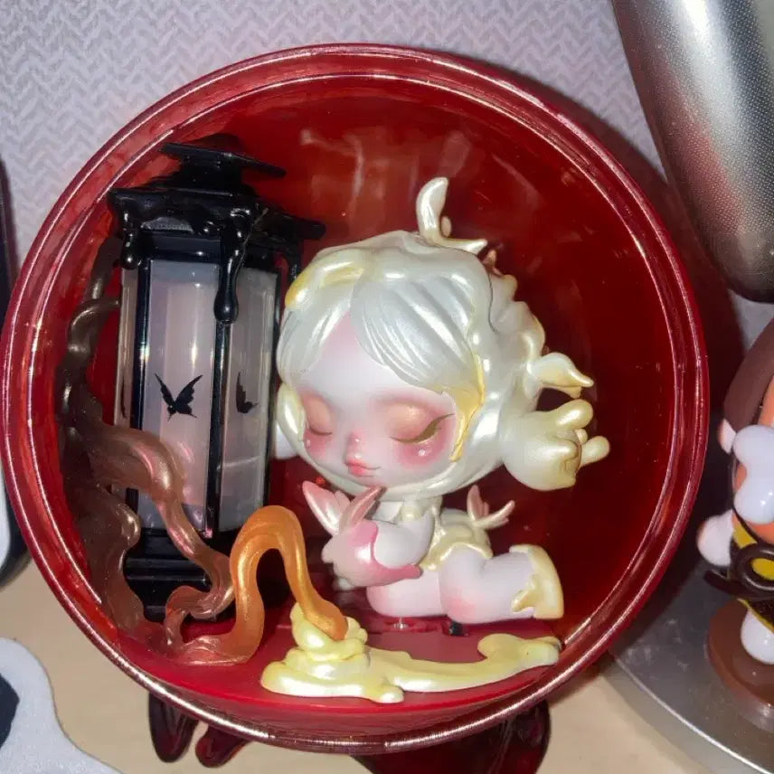 [BUNJANG] Skullpanda Mirage Series Burning Shadow Figure / 스컬판다 신기루 시리즈 타오르는 그림자