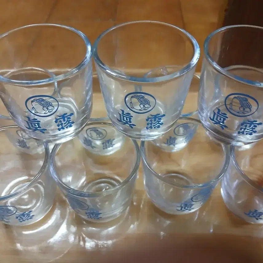 [BUNJANG] 1980s Jinro Toad Soju Shot Glass Set / 80년대 두꺼비 소주잔입니다