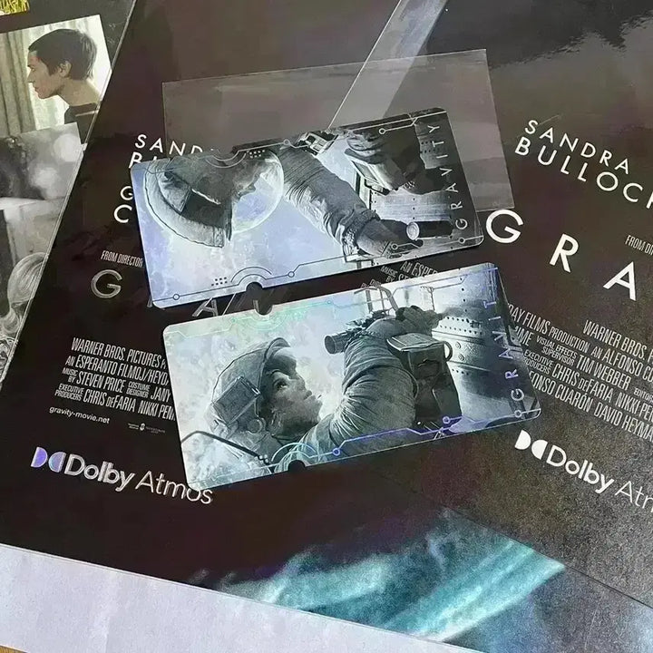 [BUNJANG] Gravity Special Ticket Bundle Set, Badge, Poster, Original Ticket, Special Art Card / [2종일괄]그래비티 스페셜티켓 뱃지 포스터 오리지널티켓 스페셜아트카드