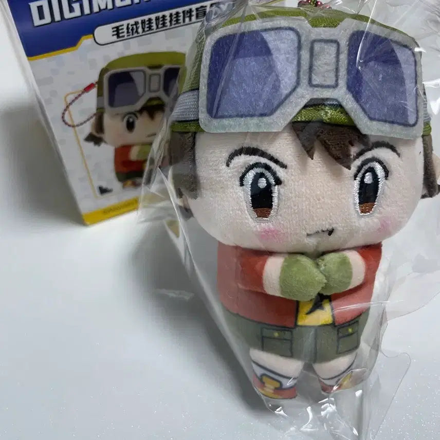 [BUNJANG] Digimon Frontier Plush Keychain Unsealed Koji Minamoto / 디지몬 프론티어 인형키링 미개봉 우정훈 칸바라 타쿠야