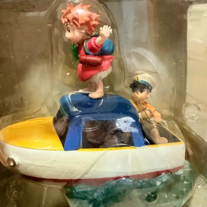 [BUNJANG] Studio Ghibli Ponyo Diorama Figure / [정품] 지브리고전 벼랑위의포뇨 디오라마 피규어