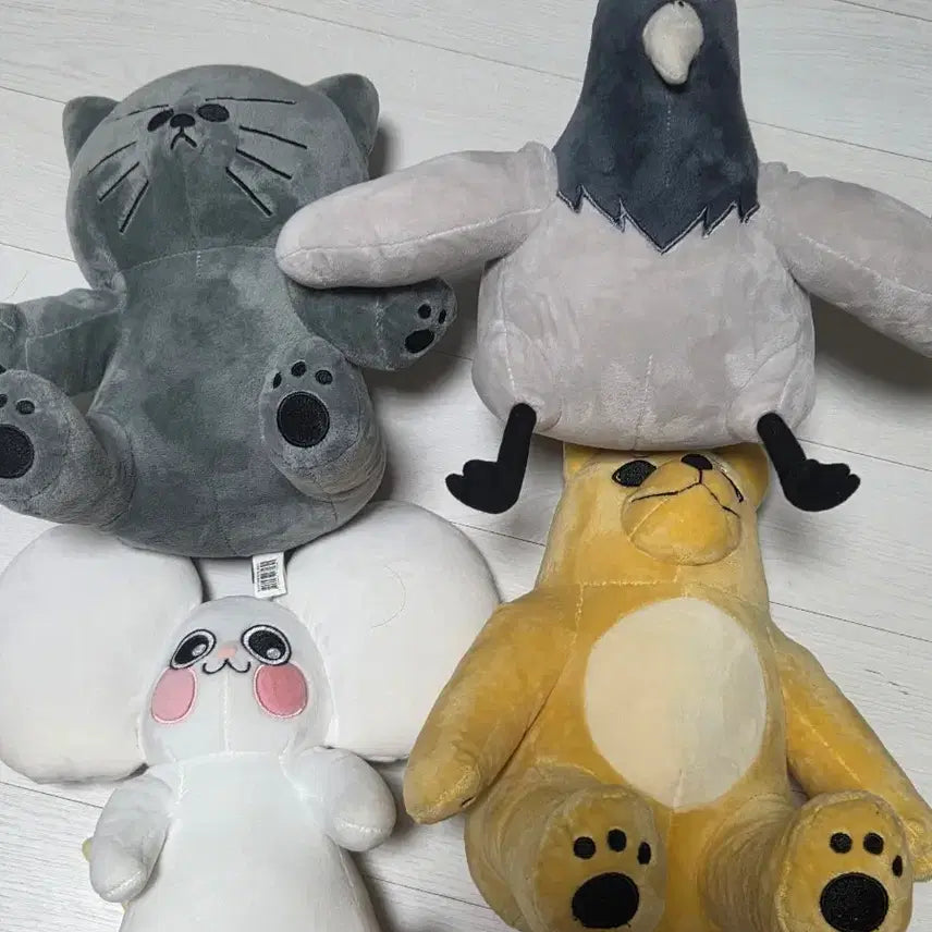 [BUNJANG] Beast Friends Medium Plush Bundle Set / 짐승친구들 인형 일괄