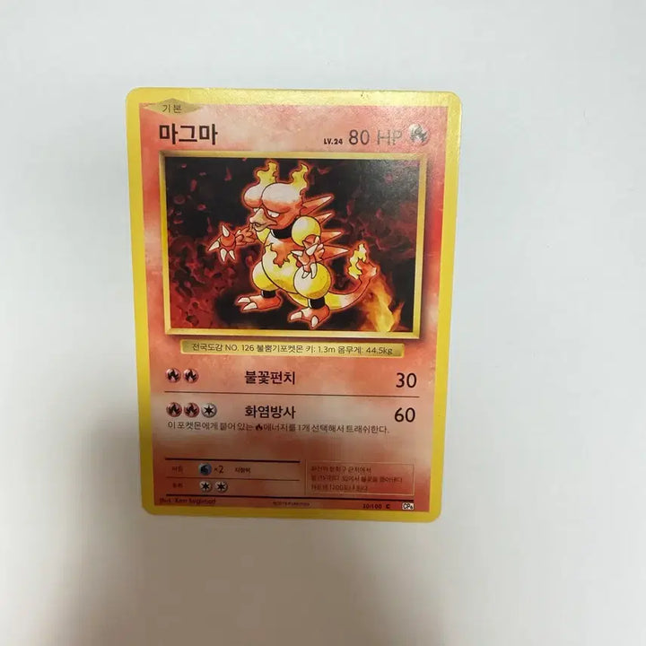 [BUNJANG] Magma Classic Pokemon Cards / 마그마 고전 포켓몬카드