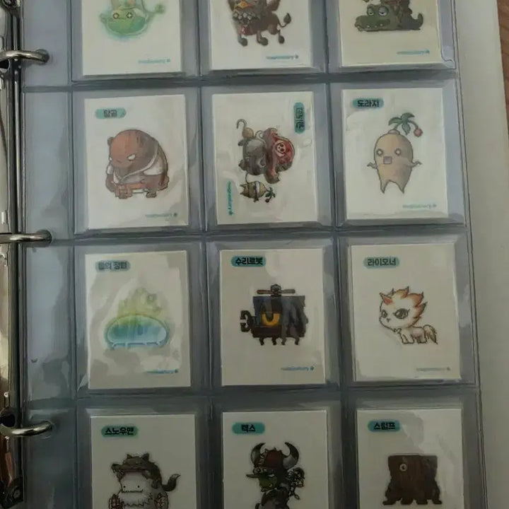 [BUNJANG] MapleStory Sticker Collection (43 Types) / 메이플 띠부씰 43종 빵 띠부 일괄 판매