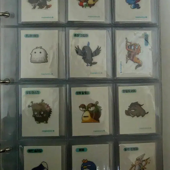 [BUNJANG] MapleStory Sticker Collection (43 Types) / 메이플 띠부씰 43종 빵 띠부 일괄 판매
